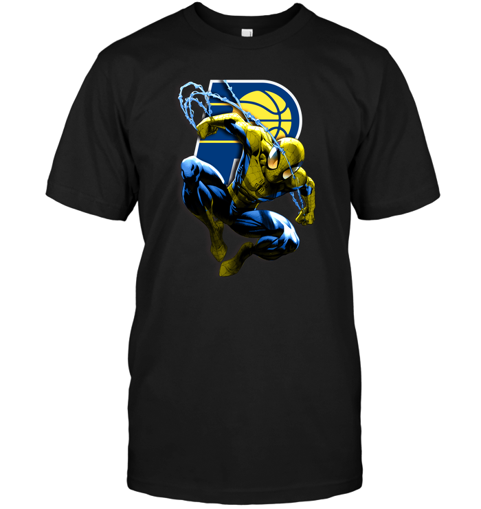 Indiana Pacers "spiderman" Superhero T-Shirt